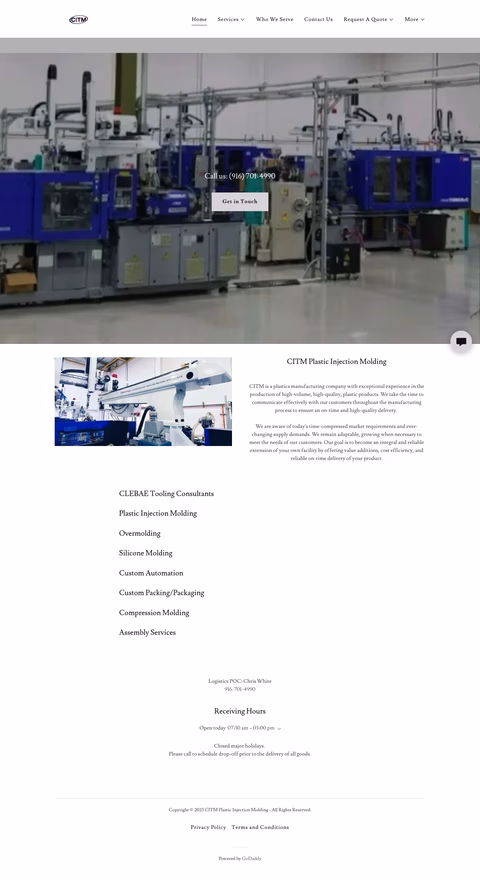 Citm-Plastic-Injection-Molding Homepage 1440px