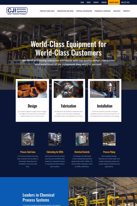 Cji-Process-Systems Homepage 1440px