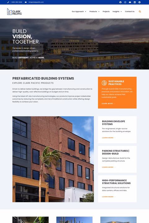 Clark-Pacific Homepage 1440px