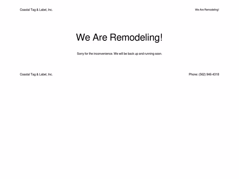 Coastal-Tag-Label Homepage 1440px