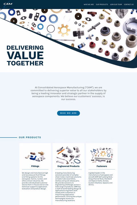 Consolidated-Aerospace-Manufacturing Homepage 1440px