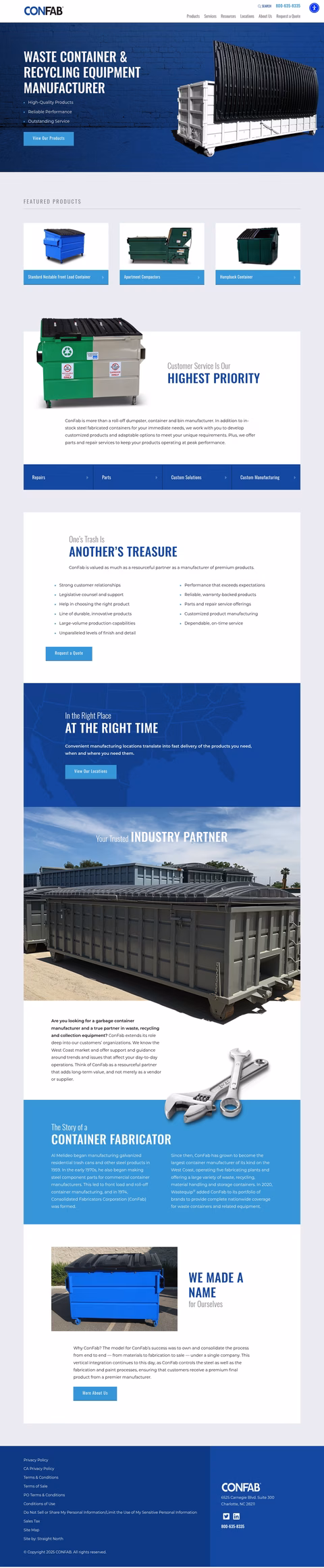 Consolidated-Fabricators Homepage 1440px