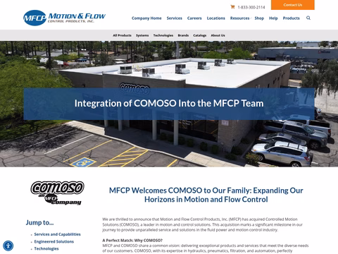 Controlled-Motion-Solutions Homepage 1440px