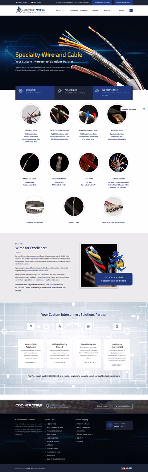 Cooner-Wire Homepage 1440px