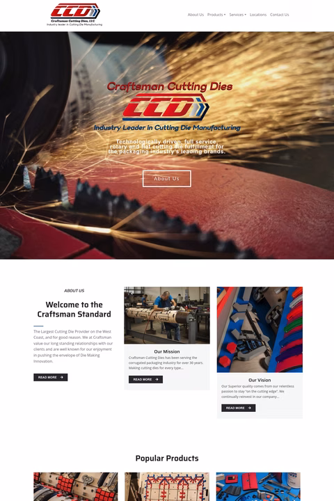 Craftsman-Cutting-Dies Homepage 1440px