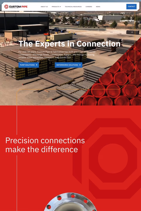 Custom-Pipe-Fabrication Homepage 1440px