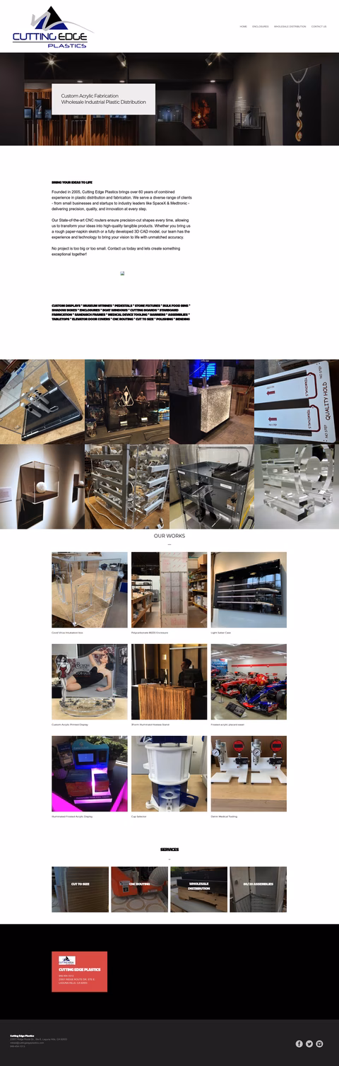 Cutting-Edge-Plastics Homepage 1440px