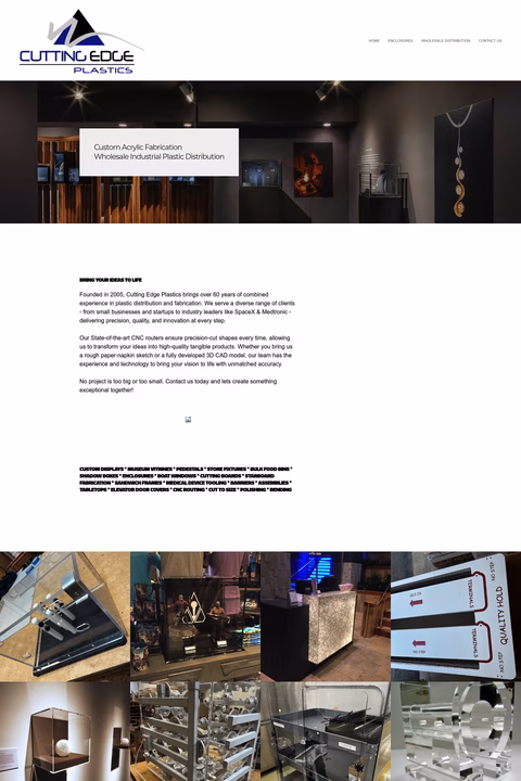 Cutting-Edge-Plastics Homepage 1440px