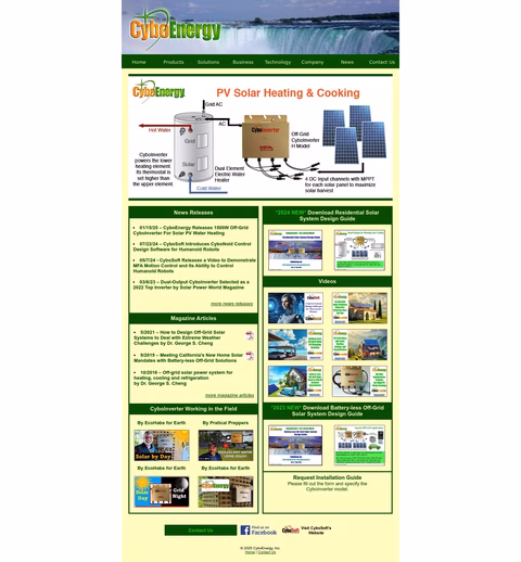 Cyboenergy Homepage 1440px