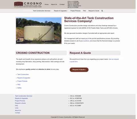 Crosno-Construction Homepage 1440px