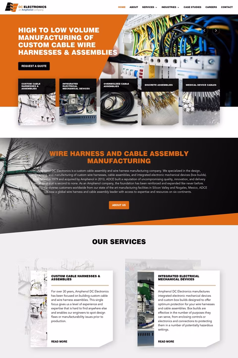 Dc-Electronics Homepage 1440px
