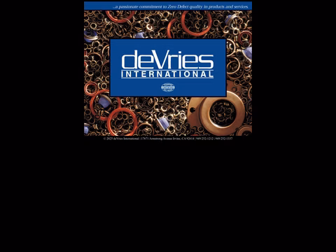 De-Vries-International Homepage 1440px