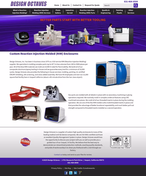 Design-Octaves Homepage 1440px