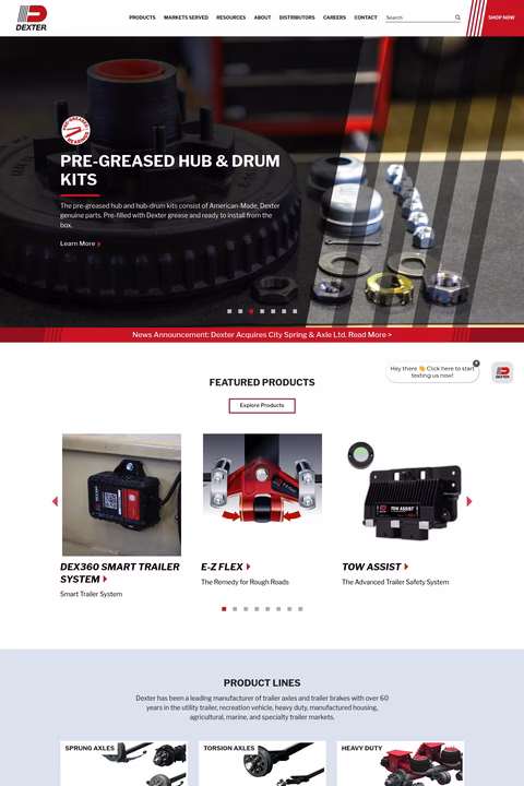 Dexter-Group Homepage 1440px