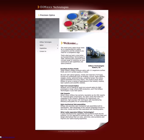 Dimaxx-Technologies Homepage 1440px