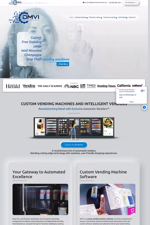 Digital-Media-Vending-International Homepage 1440px