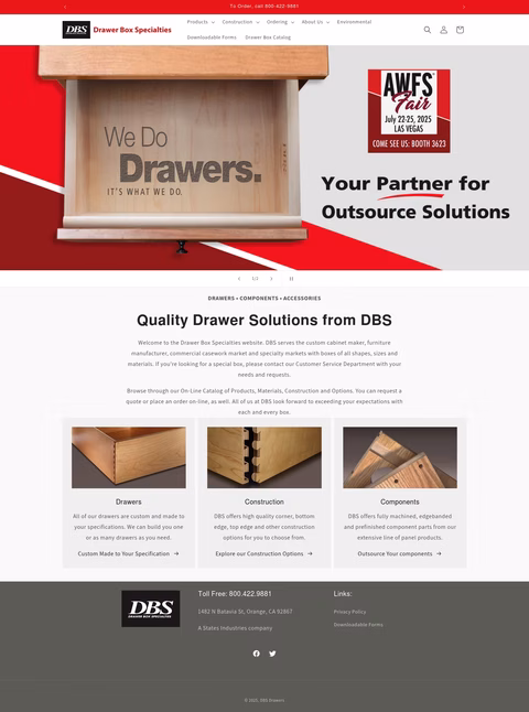 Drawer-Box-Specialties Homepage 1440px