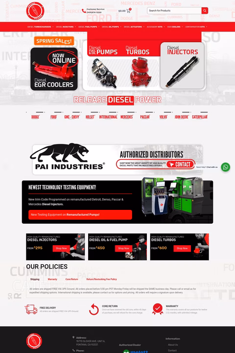 Dtis-Online Homepage 1440px