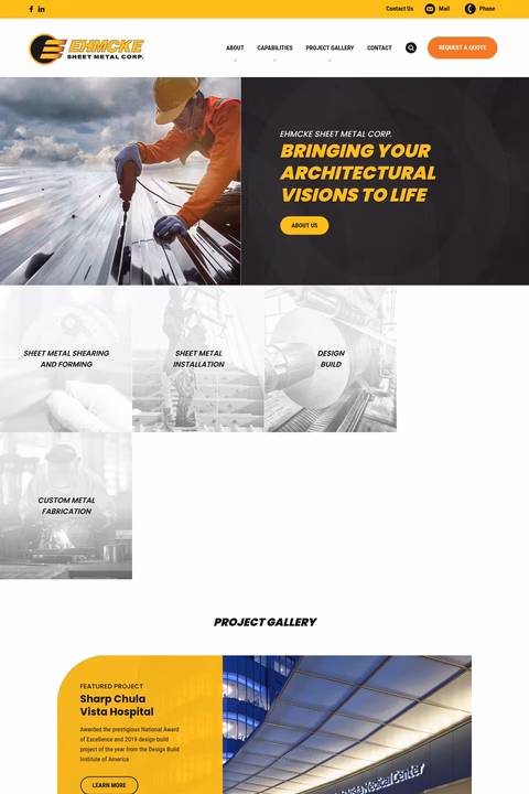 Ehmcke-Sheet-Metal Homepage 1440px