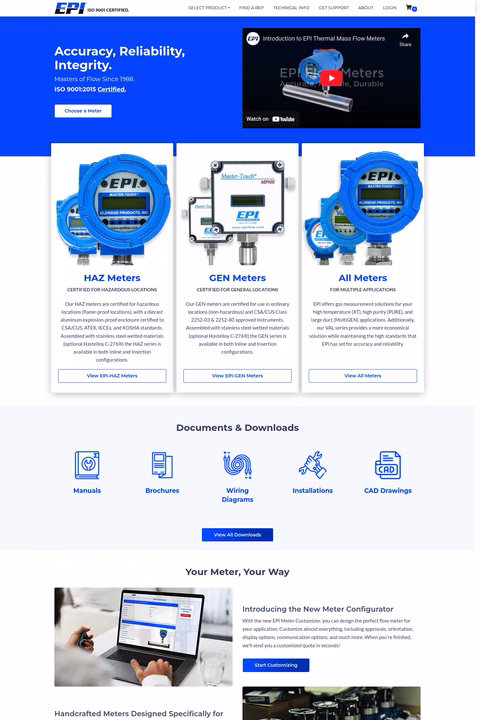 Eldridge-Products Homepage 1440px