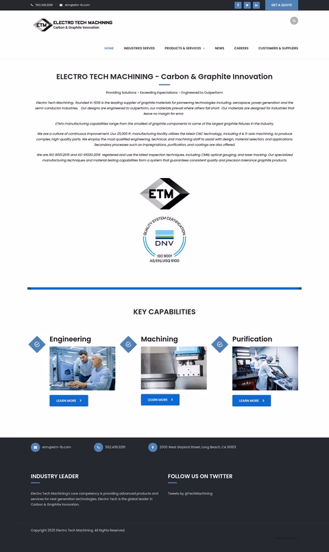Electro-Tech-Machining Homepage 1440px