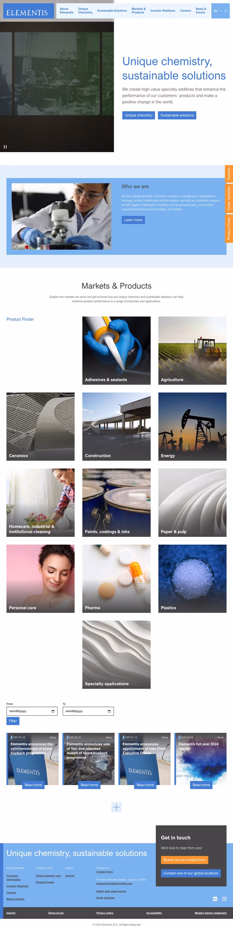 Elementis-Specialties Homepage 1440px