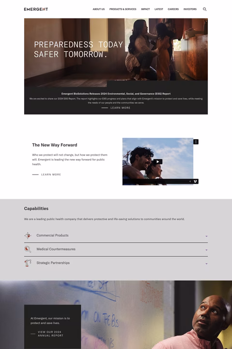 Emergent-Biosolutions Homepage 1440px
