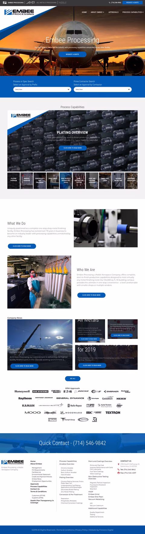 Embee-Processing Homepage 1440px