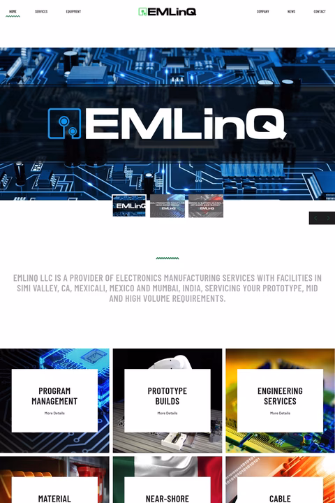Emlinq Homepage 1440px