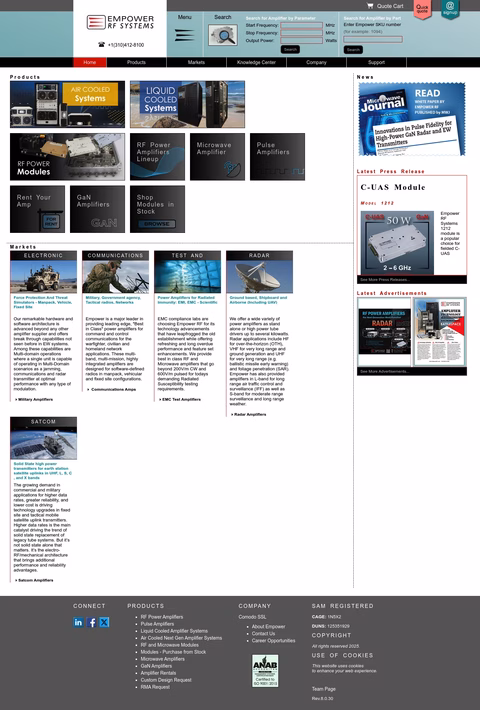 Empower-Rf-Systems Homepage 1440px