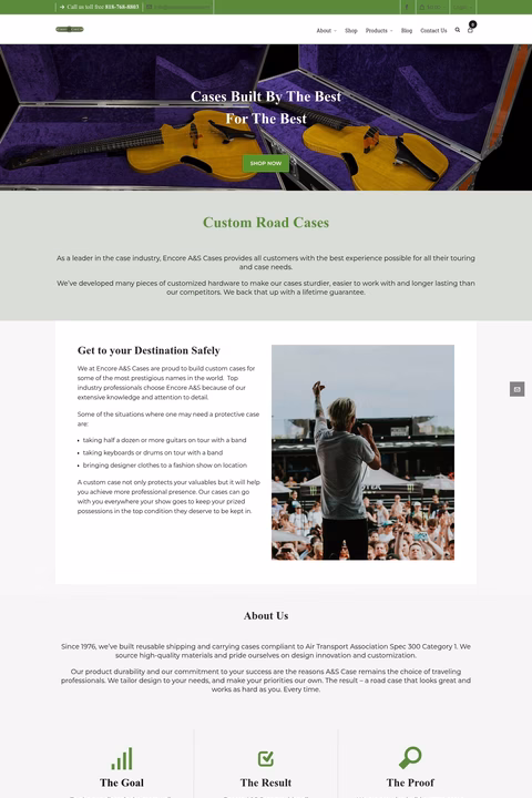 Encore-Cases Homepage 1440px