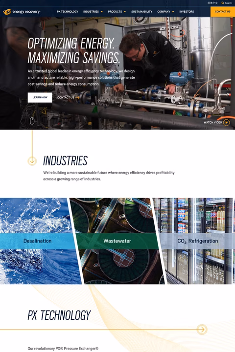 Energy-Recovery-Inc Homepage 1440px