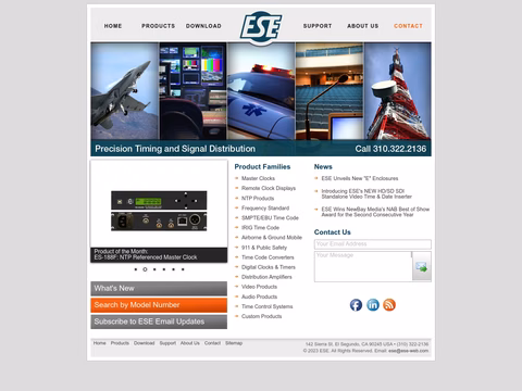 Ese Homepage 1440px