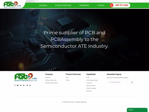 Fab-9 Homepage 1440px