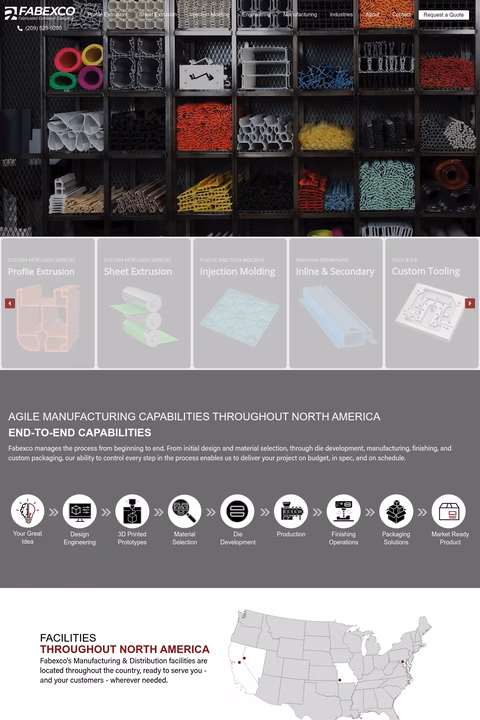 Fabricated-Extrusion-Company Homepage 1440px