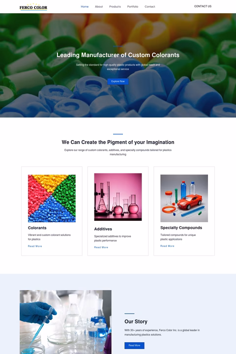 Ferco-Color Homepage 1440px