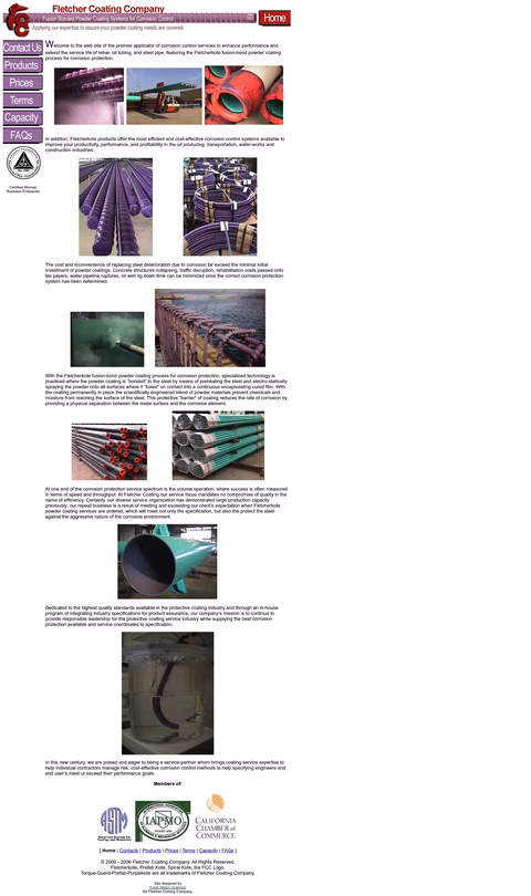 Fletcher-Coating-Company Homepage 1440px