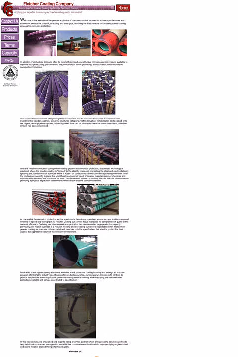 Fletcher-Coating-Company Homepage 1440px