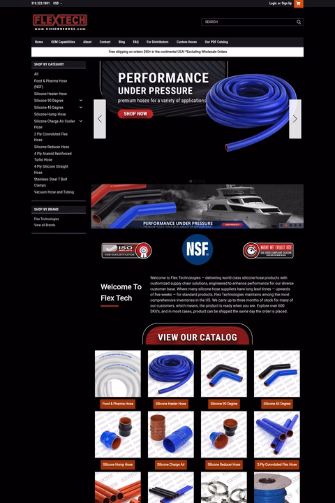 Flex-Technologies Homepage 1440px