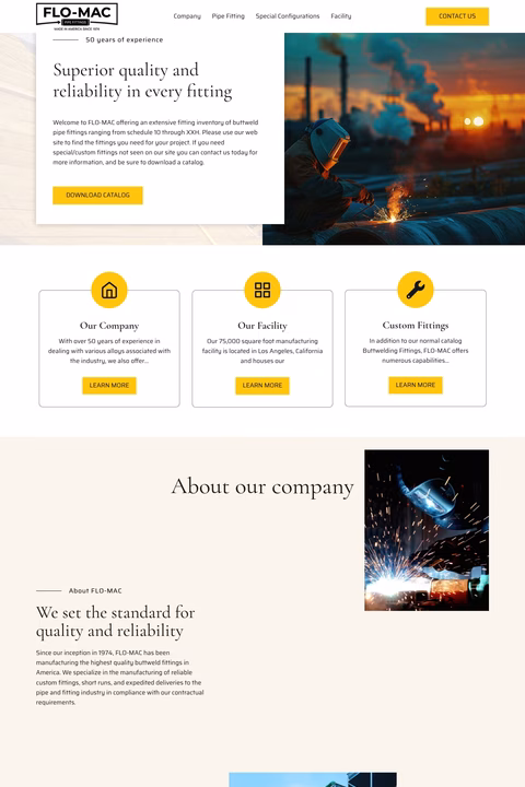 Flo-Mac Homepage 1440px