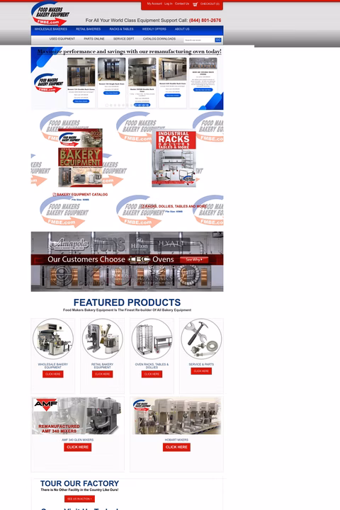 Food-Makers-Equipment Homepage 1440px