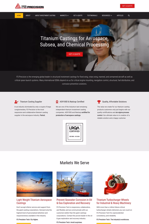 Fs-Precision-Tech-Co Homepage 1440px