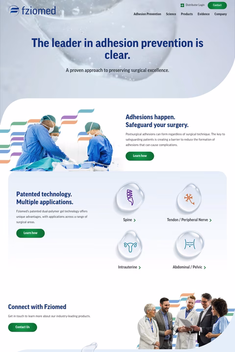 Fziomed-Inc Homepage 1440px