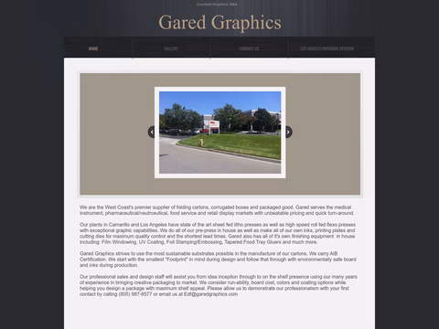 Gared-Graphics Homepage 1440px