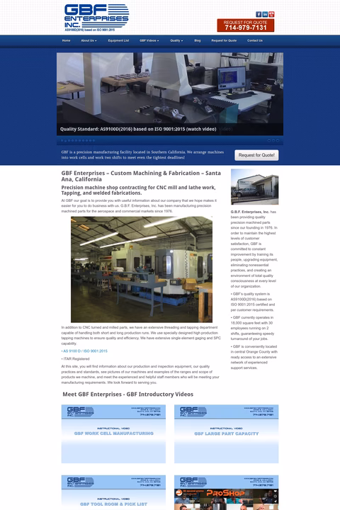 Gbf-Enterprises Homepage 1440px