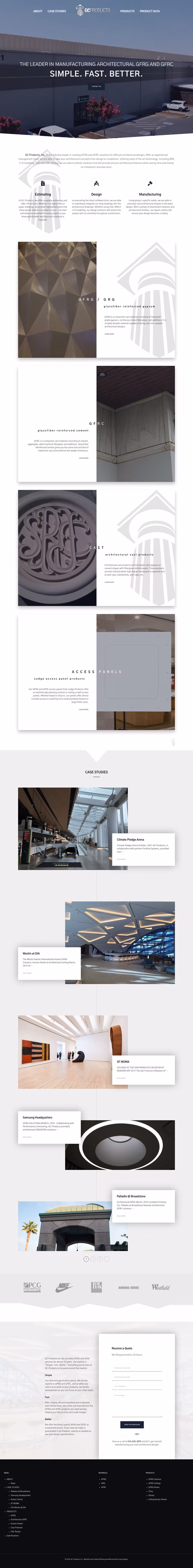 Gc-Products-Inc Homepage 1440px