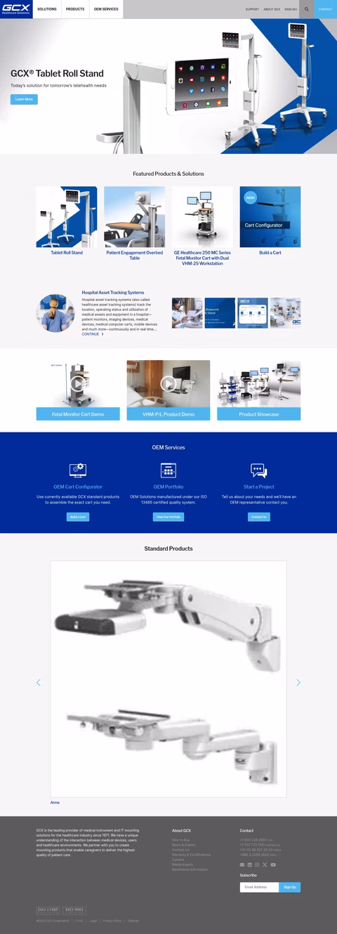 Gcx-Corporation Homepage 1440px
