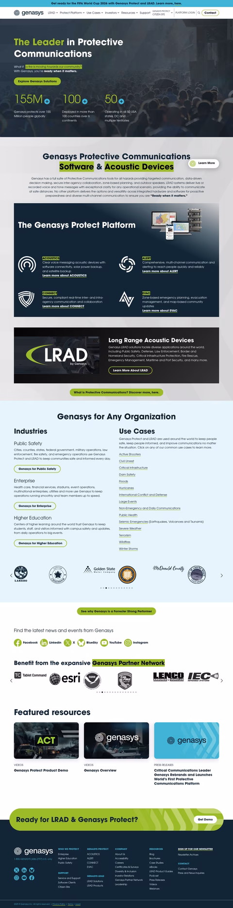 Genasys-Inc Homepage 1440px