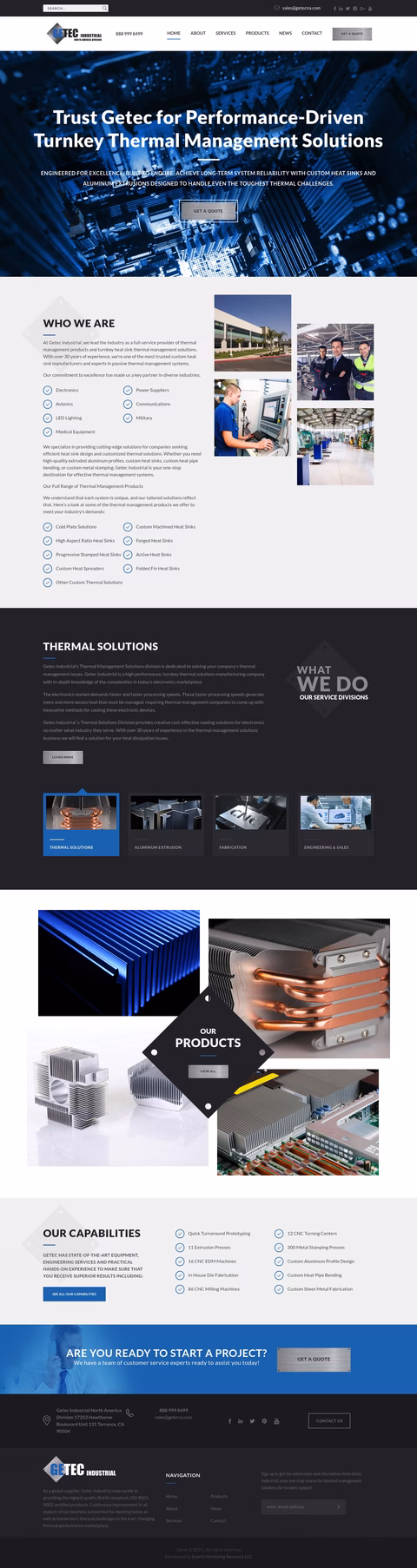 Getec-North-America Homepage 1440px