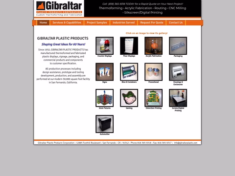 Gibraltar-Plastic-Products Homepage 1440px